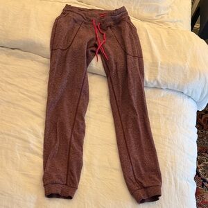 Lululemon Maroon Jogger Pants